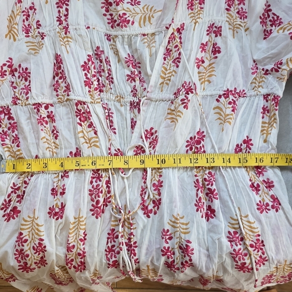 J. Crew Floral Print Beach Tunic Cover Up - Picture 6 of 7